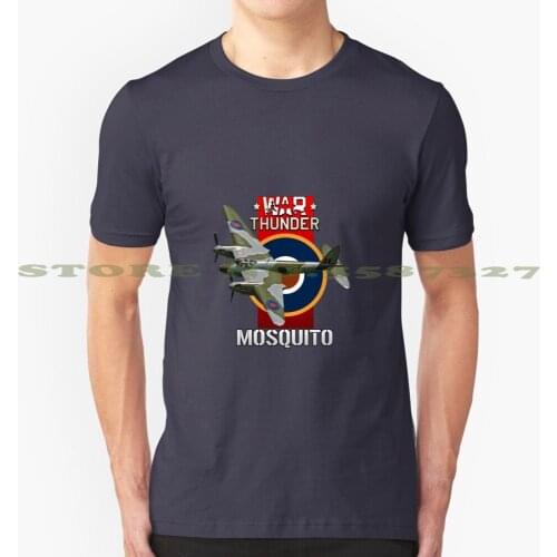 War Thunder Mosquito Summer Funny T Shirt For Men Women Dehavilland Mosquito Wooden Wonder Mossie Raf Royal Air Force World War