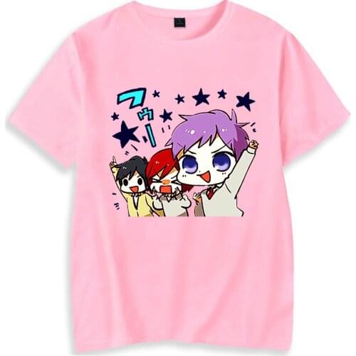 Horimiya Printing Spring Summer Holiday Street Graffiti Style Men/Women Casual Camping T-shirt Miyamura Izumi