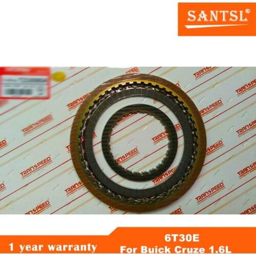 6T30 6T30E Automatic Transmission Clutch Plates Friction Kit Fit For Buick Cruze 1.6 Car Accessories Transnation