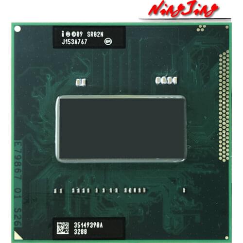 Intel Core i7-2670QM i7 2670QM SR02N 2.2 GHz Quad-Core Eight-Thread CPU Processor 6M 45W Socket G2 / rPGA988B