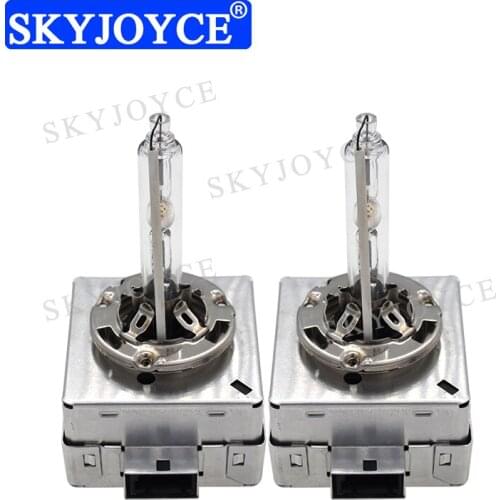 SKYJOYCE 1 Pair 12V 35W Original All Metal Base Claw D1S D3S HID Bulb Car Headlight D1S D3S HID Bulb 4300K 5000K 6000K 8000K