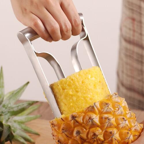 Knife Kitchen Tool Stainless Fruit Pineapple Corer Slicer Peeler Cutter Parer Best Selling Pineapple Slicers