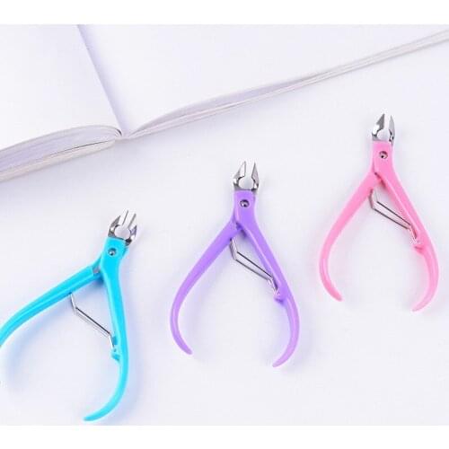 1Pcs Teennagel Ingegroeide Nail Art Cuticle Nipper Clipper Edge Cutter Manicure Schaar Tang Tool Pedicure Dead Skin Remover
