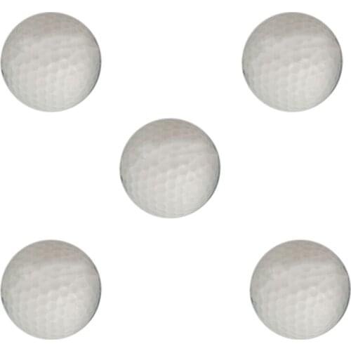 5Pcs/ Pack Floating Golf Balls Water Golf Pelotas Balle de Golf Practice Balls 2 Layer Floater Balls Golf Accessories