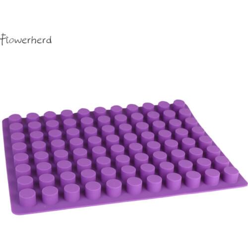 88 Hole Cylindrical Silicone Ice Tray Mold Candy Jelly Mold Cake Decoration Mold Ice Tray Mold Chocolate Mold Kichen Accessories