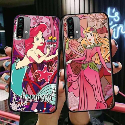 Mermaid World Phone Case For XiaoMi Redmi 11 lite 9C 8A 7A Pro 10T 5G Anime Cover Mi 10 Ultra Poco M3 X3 NFC 8 SE cover