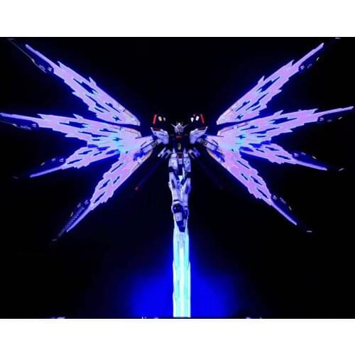 Gundam HGCE 1/144 ZGMF-X20A STRIKE FREEDOM GUNDAM SF Light Wing Special Effects Accessories Package Action Toy Figures