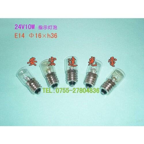 Instrument Bulb Indicator Bulb 24v10w E14 16 36mm