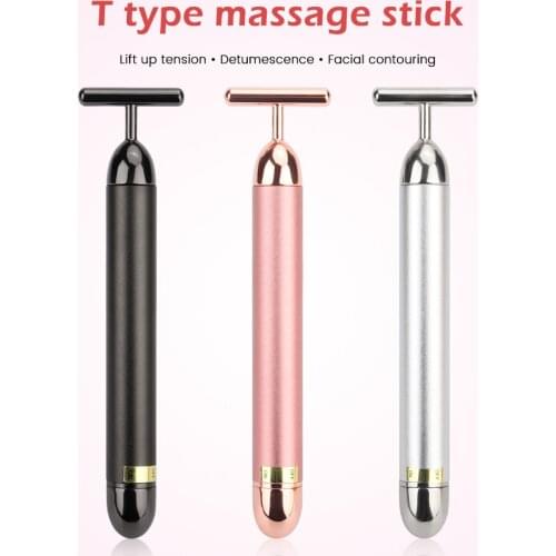 Face Facial Derma Skin Care Wrinkle Treatment Roller Massage Energy Beauty Bar Face Massager Electric Beauty Health Care Tool