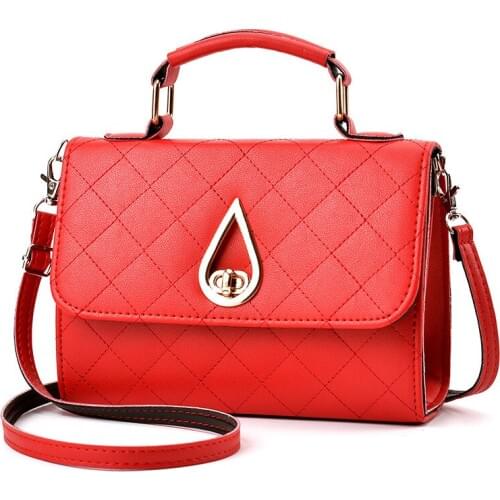 MICKY KEN water drop small square package Fashion versatile shoulder bag Diagonal womens handbag package girls messenger bags