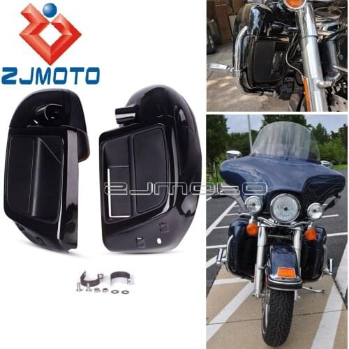 For Harley Street Electra Glide Road King Motorcycle Lower Vented Fairing Leg Warmer FLHR FLHT FLHX FLRT FLTRX FLHXSE FLHTCU