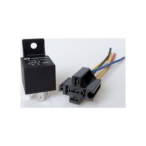 NEW Automobile relay 5pcs/LOT car 12V relay JD1912 12VDC waterproof relay Add the base 12V 24V 24VDC DC12V 40A / 30A 4PIN