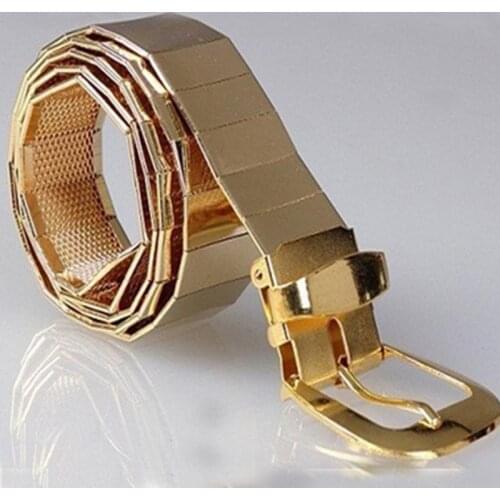 CETIRI New fashion men metal alloy belts for jeans pin buckle belt / gold silver black men and women belts accessories