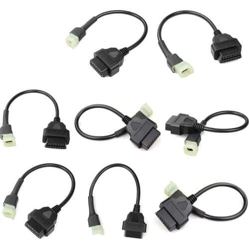 For Motorcycle Motobike OBD2 Connector For YAMA 3pin 4pin 6pin For HON Moto OBD Extension cable