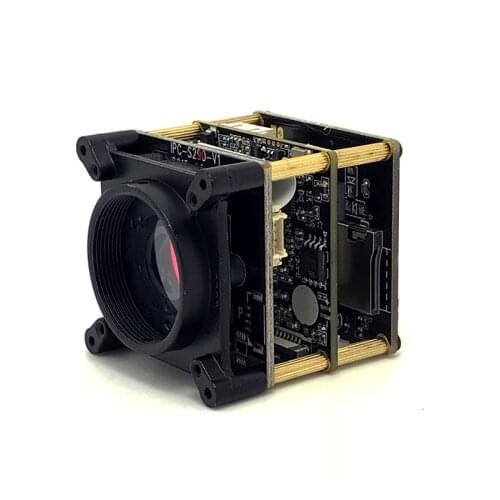 Starlight Hi3516D ONVIF IP Board Camera With TF/Micro SD Card Slot Color Night Vision Sony IMX385 IP Camera Module SIP-E385DTC