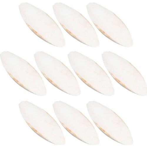 10 Pcs Parrot Desalting Cuttlebone Toys Practical Pet Training Chew Molar Toys Parrot Desalted Cuttlefish Bone Chewing Toy
