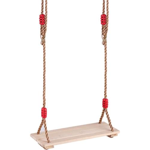 100kg Wooden Swing Seat Playhouse Playground Sports Activity Toy For Adults Children Outdoor Indoor Game