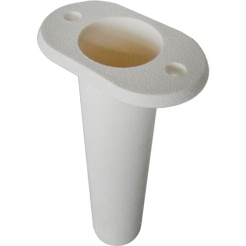 8' Plastic Fishing Rod Holder Flush Mount Boat Yacht Pole Stand 90 Degree