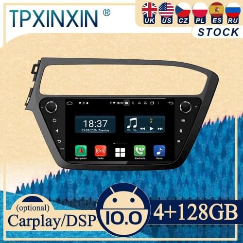 For Hyundai I20 2018 Android Car Stereo Car Radio with Screen 2 DIN Radio DVD Player Car GPS Navigation Head Unit