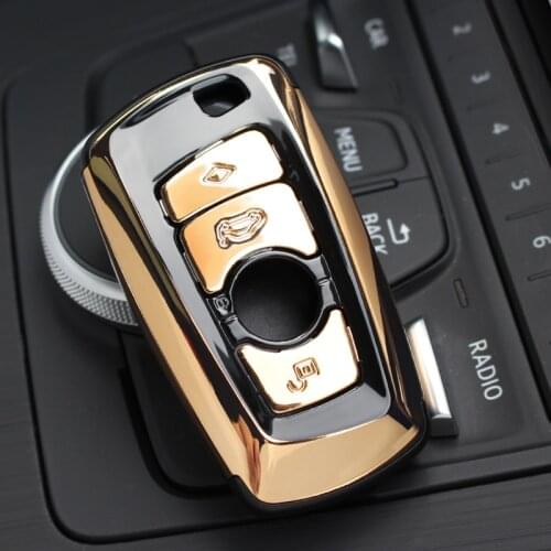 ABS Auto Car Key Shell Case Cover Holder For BMW F07 F10 F11 F20 F25 F26 F30 Smart Remote Control Fob Keychain Protector Bag