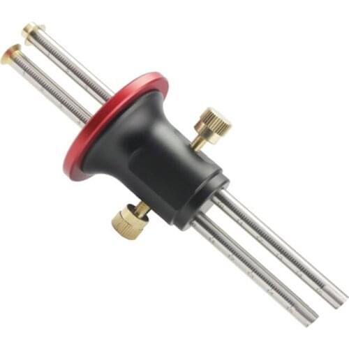 Woodworking Scribe-line Marking Device WoodWorking Crossed-out Ruler Tool M4YC