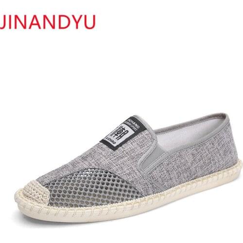 JINANDYU Mens Espadrilles