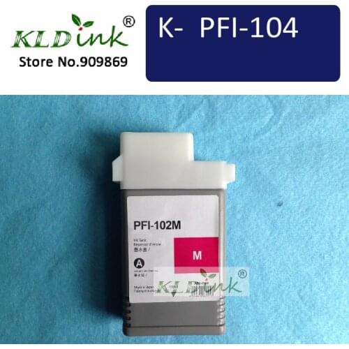 KLDINK - PFI-104M Magenta compatible Remanufactured ink Cartridge ( 3631B001 Ink)