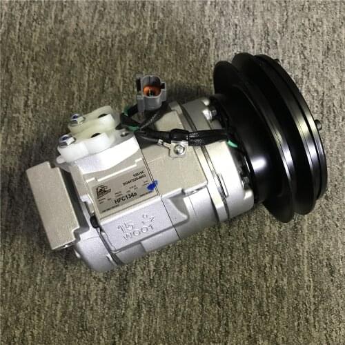 20Y-979-612 For Komatsu Excavator PC200-7 Air Conditioning Compressor SG447220-40531B AC Compressor Parts