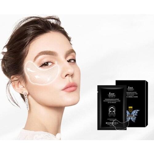 5bags Eye Mask Patch Nasolabial Folds Film Forehead Wrinkle Fade Anti-wrinkle Firming Collagen Gel Law Pattern Sticker skin care