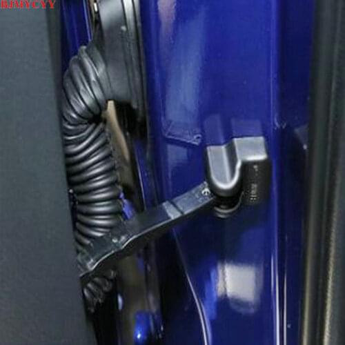 BJMYCYY 4PCS/SET Plastic protective cover for car door arrester for Toyota Camry MK7 MK8 2014-2018 auto accessories car styling