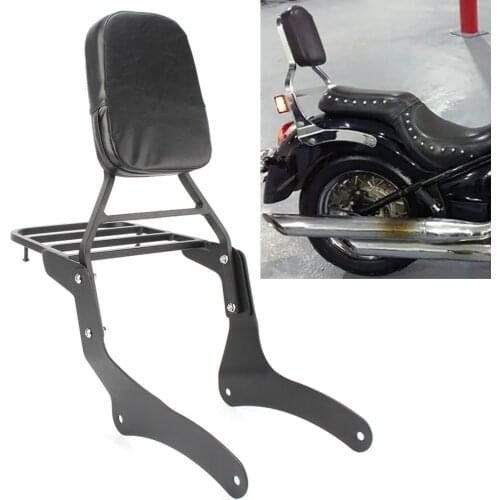 Motorcycle Backrest Sissy Bar Luggage Rack For Kawasaki Vulcan VN900 Custom Classic 2006 2007 2008 2009 2010 2011 2012 2013-2017