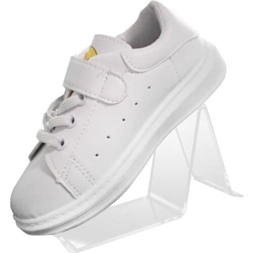 Shoe Rack Shoe Storage Adjustable Organizer Display Disassembled And Combined Holder Clear Acrylic For Home Store Display