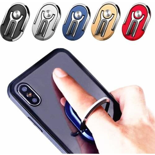 2 In 1 Universal Multipurpose Mobile Phone Bracket Holder Stand 360 Degree Finger Ring Car Phone Mount Stand Phone Ring Holder