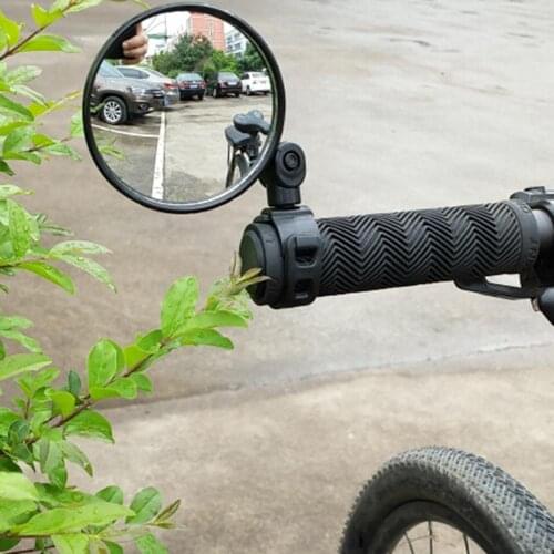 Bike Mirrors Adjustable Bicycle Rearview Handlebar Wide-Angle Convex Mirror Cycling Rear View Mirrors for Mountain Road Bike