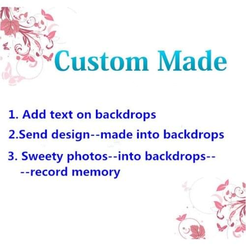 VinylBDS backdrops Custom made Personalize photography background for wedding and birtday memories and valuable occasion