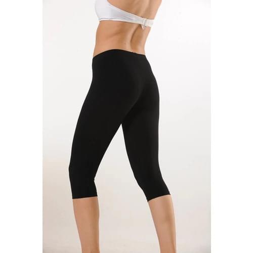 HMD Women Cotton Knee Six Capri Leggings