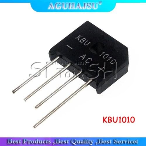 10PCS KBU1010 KBU-1010 10A 1000V diode bridge rectifier neue und original IC