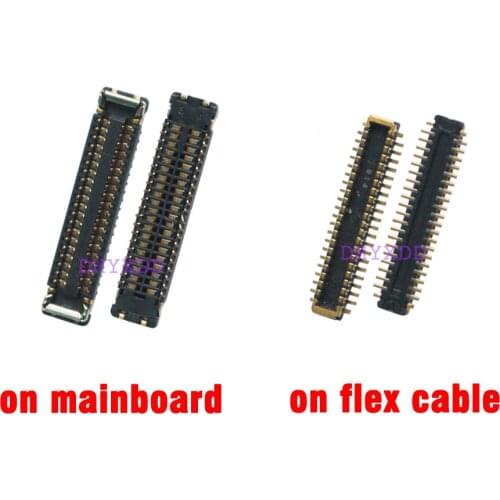 10pcs New 40pin LCD Display FPC Connector Port Plug for Xiaomi 9 9SE CC9 Mi9 Redmi K20 K20Pro on Mainboard/on Cable