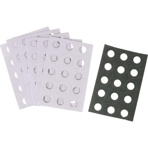 100Pcs Li-ion Battery Anode Insulation Gasket Insulator Ring for 18650 Series Li-ion Battery Anode Hollow Point Insulator Gasket