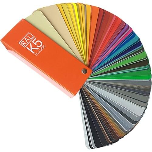 2018 New European Standard Raul Color Card K5 213 Color International Paint Color Card