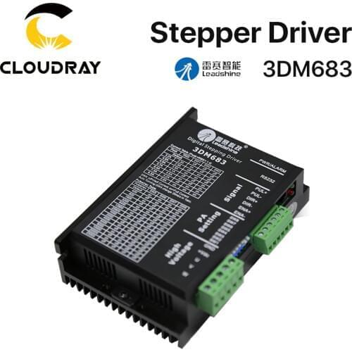 Cloudray Leadshine 3 Phase 3DM683 Stepper Motor Driver 20-60VDC 0.5-8.3A