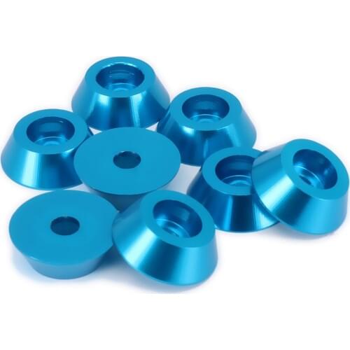 Aluminum M3 Cup Head Screw Gasket Washer For RC Hobby Model Car Buggy Truck Upgraded Hop-Up Parts HSP Axial HPI Traxxas Himoto