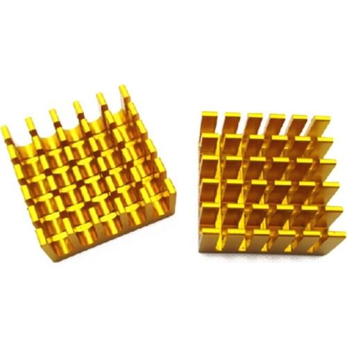 Free Ship 5pcs 22*22*5MM Aluminum Heatsink for CPU Router Electronic IC Chip Led VGA cooling