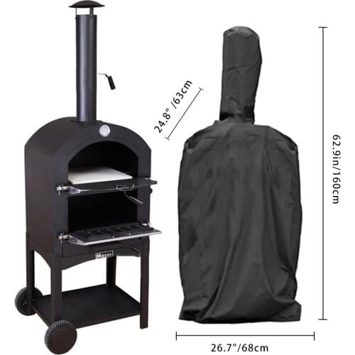 Pizza Oven Cover Garden Furniture Dust Cover High Quality Dustproof Waterproof Covers for Outdoor Patio Furniture Kitchenware U3