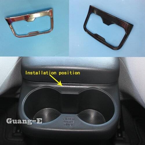 For Toyota Tacoma 2015 2016 2017 2018 2019 2020 Car Trim Cover Center Console Middle Rear Back Tail Cup Gear Armrest Box Frame