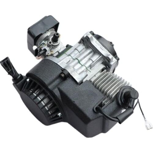 49cc T8F 6T Pull Start Engine Motor For Mini Pocket PIT Quad Dirt Bike ATV 4 Wheel Accessory Automobile Engine Cylinder Parts