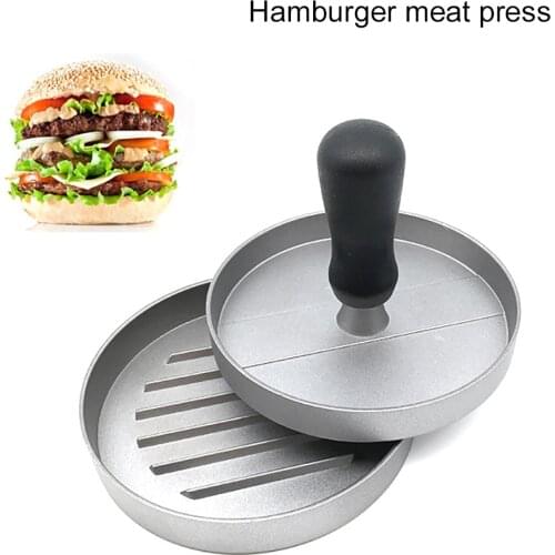 Hot Non-stick Hamburger Press Maker Beef Grill Mold Making Perfect Patties Homemade Aluminum Maker Burger Press