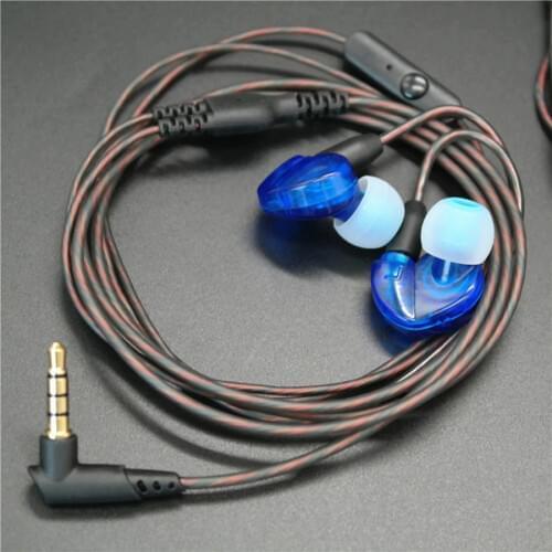Tiandirenhe DIY SE215 Earphone TPE MMCX Cable for Shure SE535 SE846 UE900 14 Cores Replacement Audio Cord Headset with MIC