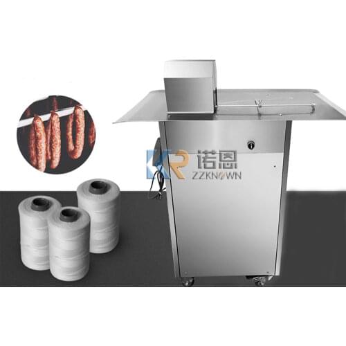 Stainless Steel Sausage Linker Knot Tying Machine for Sausage Factory Supply Sausage Binding Wire Machine for Sale
