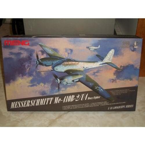 Meng 1/48 Model LS-001 Me-410B-2/U4 1:48 MesserschmittHeavy Fighter Aircraft